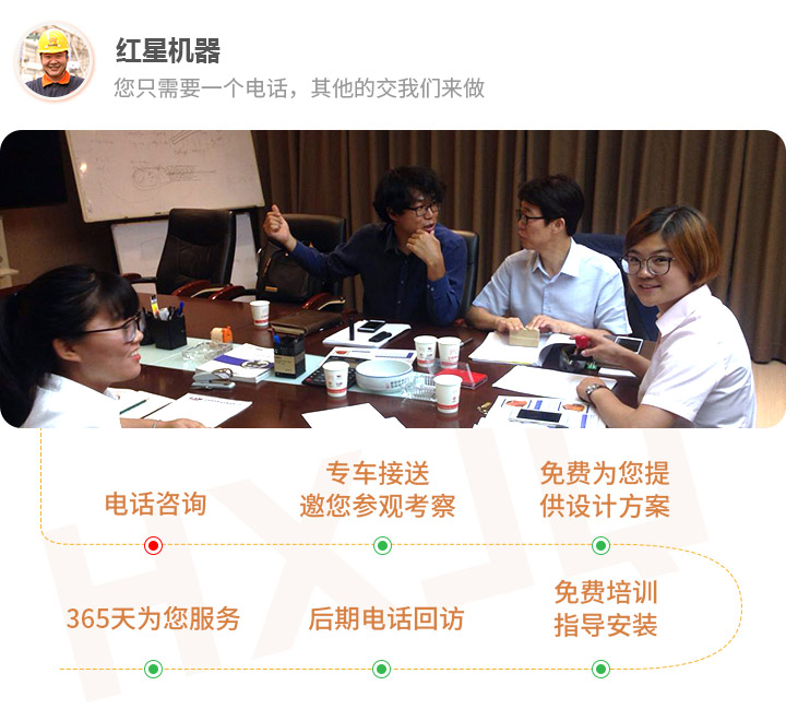 一站式售后，保障您的生產